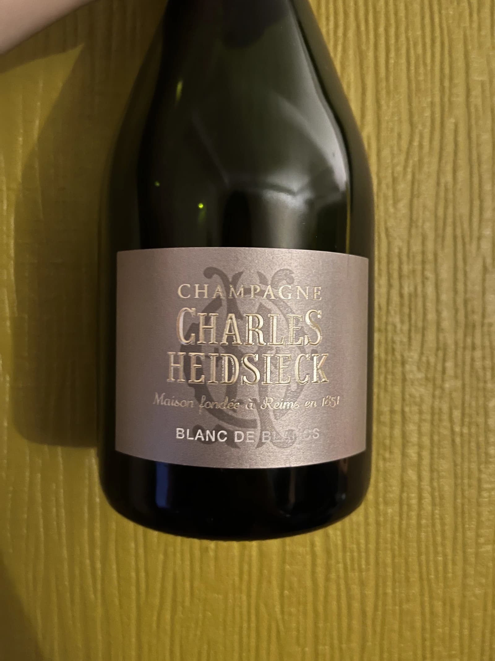 Charles Heidsieck Blanc de Blancs (d2019) NV