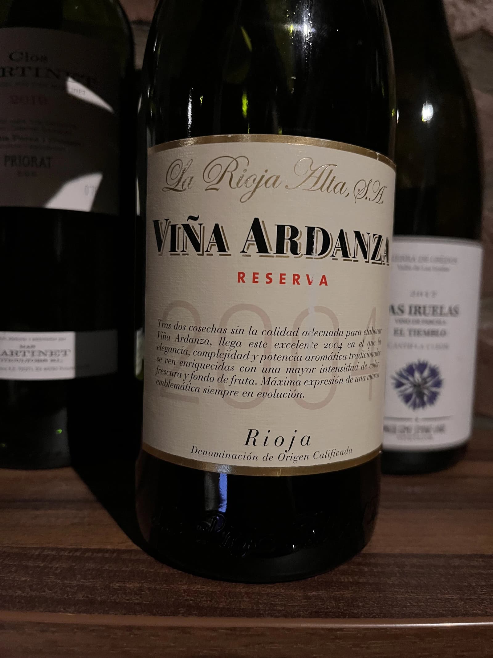 La Rioja Alta Viña Ardanza Reserva 2004