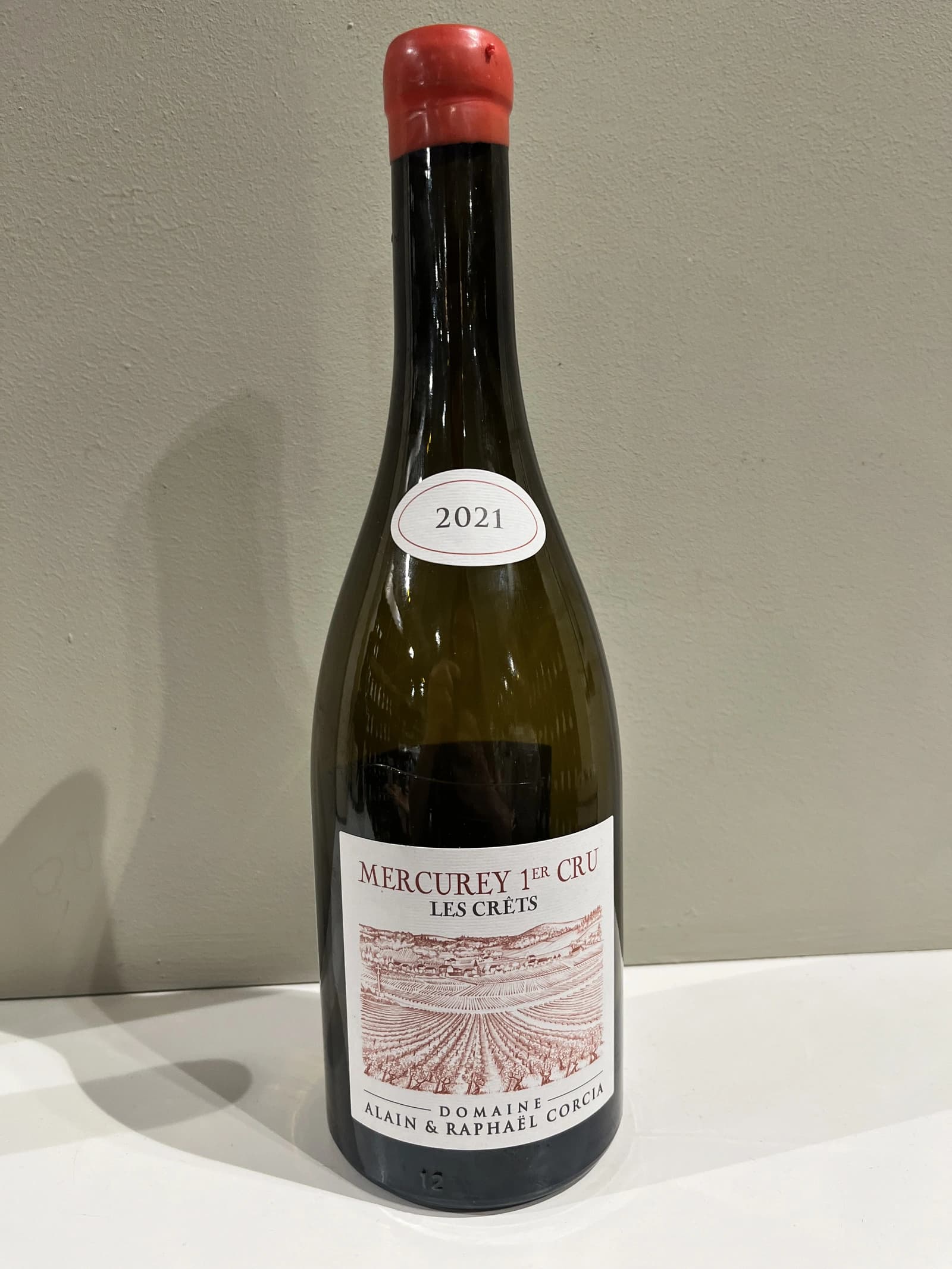 Domaine Alain et Raphael Corcia Mercurey 1er Cru Les Crèts 2021