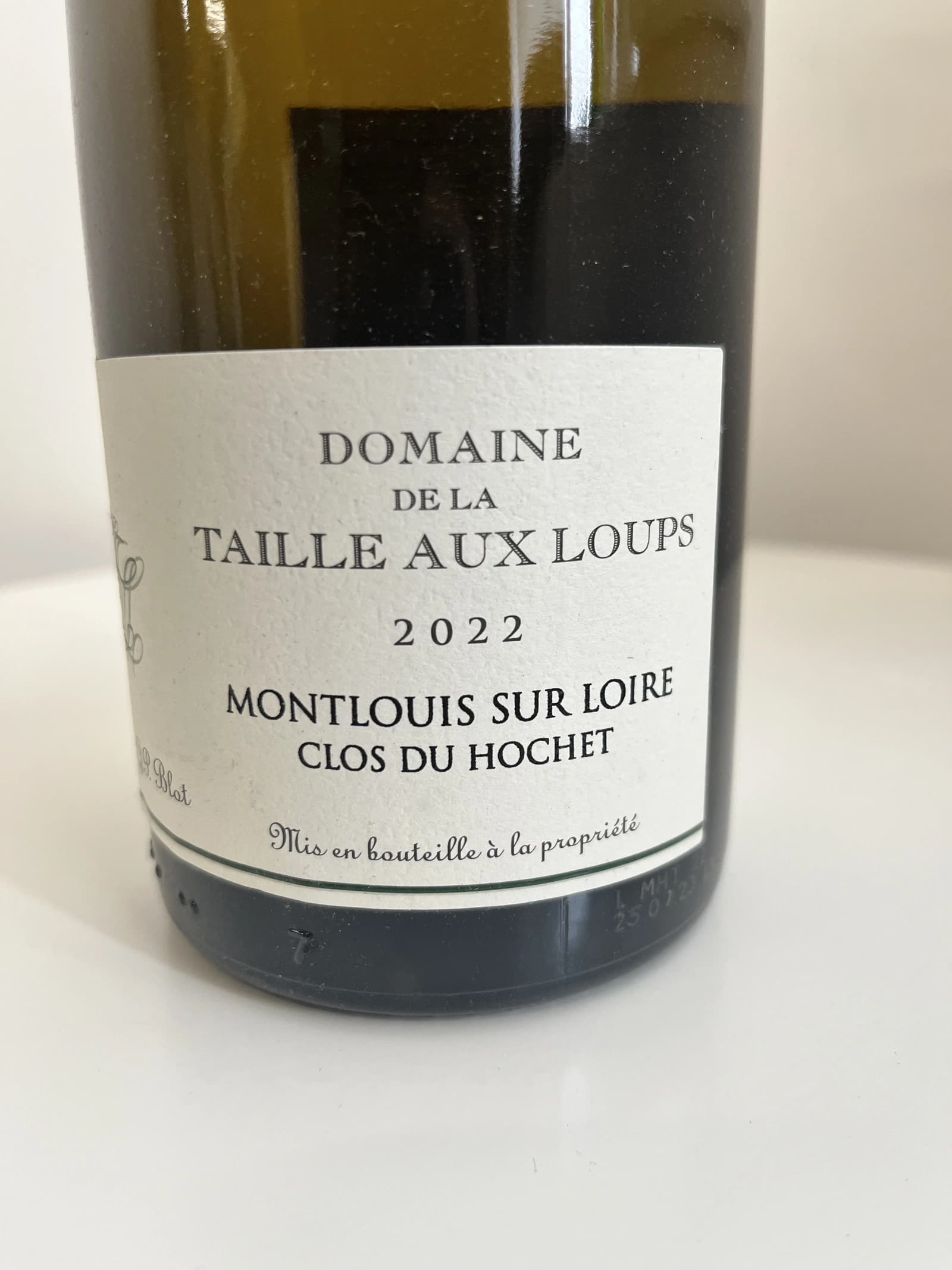 Domaine de la Taille Aux Loups Montlouis sur Loire Clos du Hochet 2022